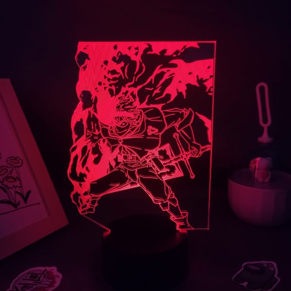 Anime Black Clover Figure Asta 3D LED USB Lava Lamp RGB Neon Night Light Bedroom Table 2 scaled - Black Clover Merch Store