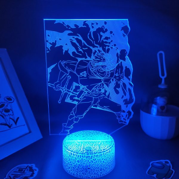 Anime Black Clover Figure Asta 3D LED USB Lava Lamp RGB Neon Night Light Bedroom Table 4 scaled - Black Clover Merch Store