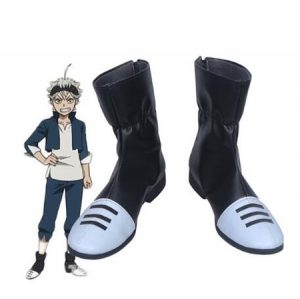 Black Clover Asta Cosplay Shoes Boots Anime Halloween Party Boots for Adult Men Shoes Accessories - Black Clover Merch Store