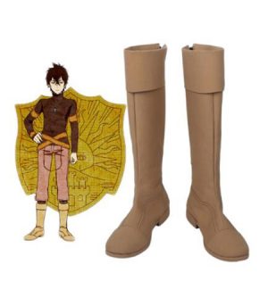 Black Clover Kingdom Golden Dawn Magic Knight Yuno Cosplay Shoes Boots Halloween Party Custom Made Adult - Black Clover Merch Store