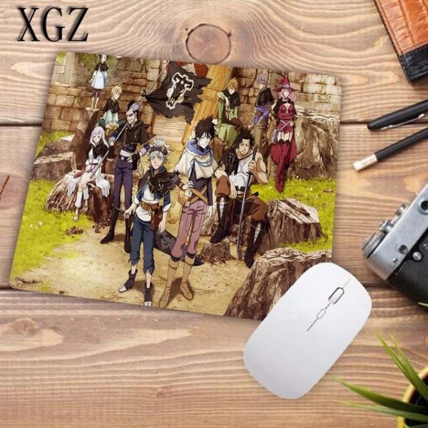 XGZ Black Clover Anime Mouse Pad Computer Mat Gaming Mousepad Best Padmouse Keyboard Games Pc - Black Clover Merch Store