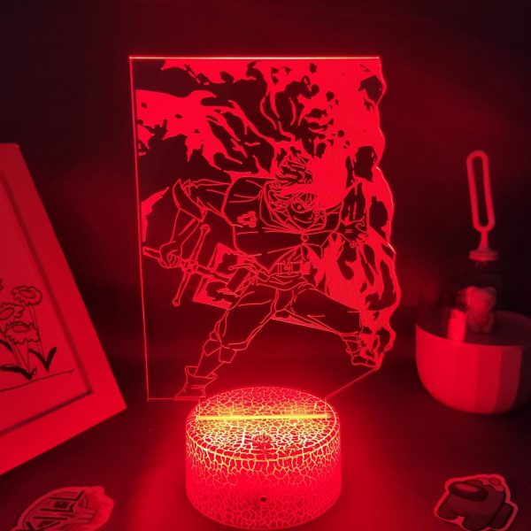 Anime Black Clover Figure Asta 3D LED USB Lava Lamp RGB Neon Night Light Bedroom Table Decoration Birthday Manga Gift For Friend
