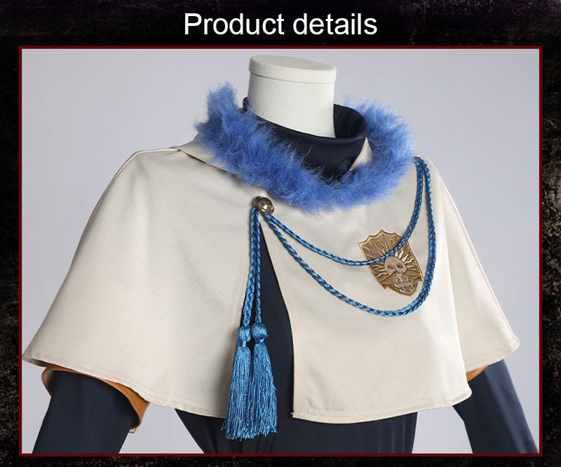 Anime Black Clover Yuno Grinbellor Cosplay Costumes Uniform Full Sets Wig Synthetic Hair Men Boys Halloween Carnival Party