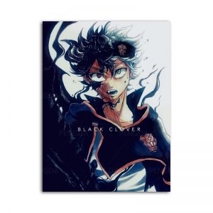 Black Clover Japan Animation Pictures Canvas Painting Posters and Prints Decorative Modern Picture Living Room Home Decor