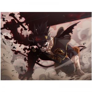 Black Clover Japanese animation cartoon Art Poster Cartoon Pictures Artwork Canvas Paintings Wall Art for Home Decor painting