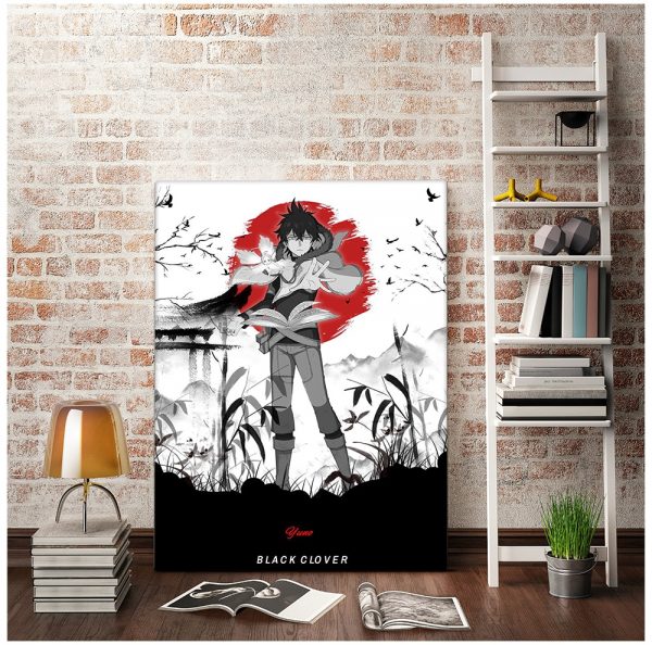 Japan Anime Black Clover Poster Canvas Comics Printed Matter Home Wall Decoration Painting Living Study Room Bedroom Child Room