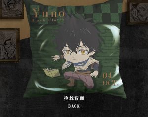 Stuffed Anime Black Clover Pillow Cotton Toys For Children Birthday Gift Cartoon Asta Yuno Sofa Cushion Square Pillows Plush Toy