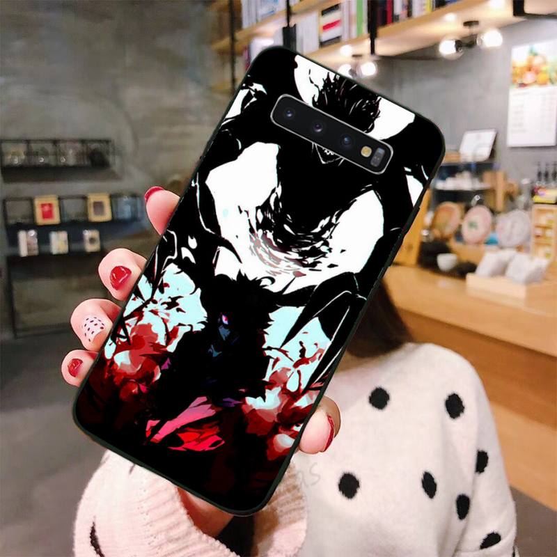 Black Clover cool horror anime Phone Case For Samsung A50 A51 A71 A20E A20S S10 S20 S21 S30 Plus ultra 5G M11 funda shell