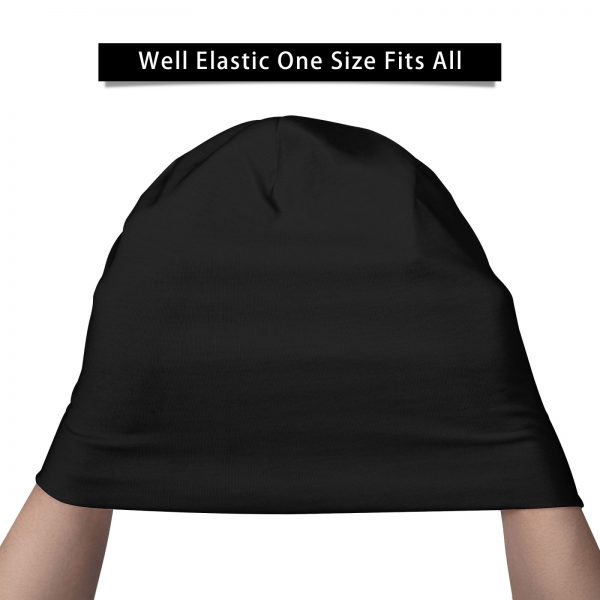 Black Clover Black Bulls Beanies Men Winter Hat Knitted Hats For Women Cap Clover Knight Black 2 - Black Clover Merch Store