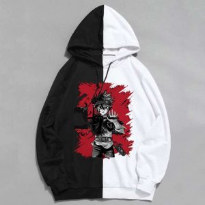 Men s Japanese Anime Black Clover Hoodies Hipster Hip Hop Pullover Patchwork Hoodie Casual Tops Black 640x640 2 - Black Clover Merch Store